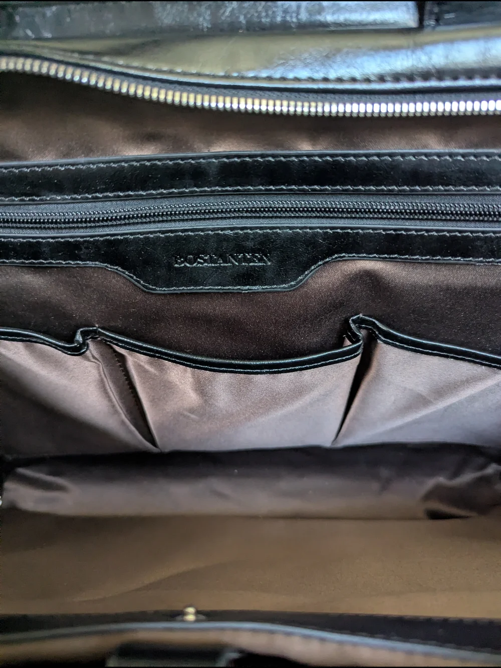 BOSTANTEN Carol Women's Leather Briefcase.